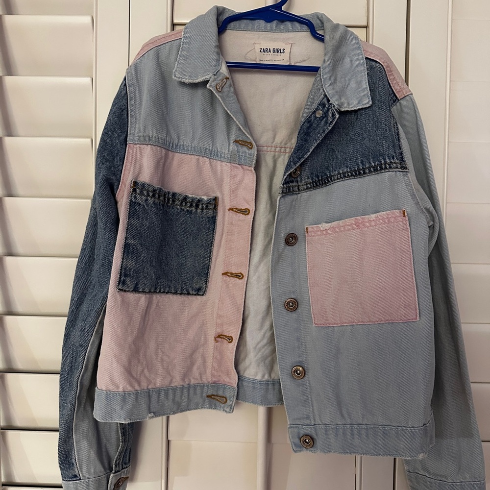 KIDS Zara Multicolor Denim Jacket
